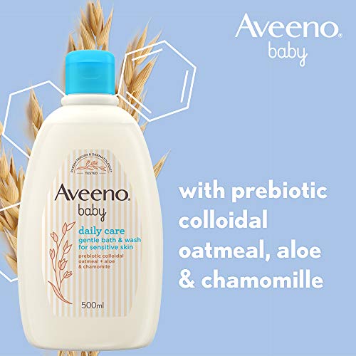 Aveeno Baby Daily Care - Jabón para cuidado diario (500 ml)