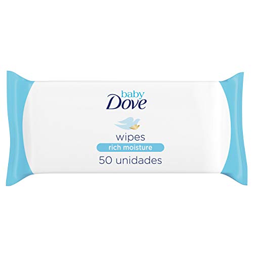 Baby Dove Toallitas húmedas hidratación profunda - Pack de 12 x 50 (Total: 600 toallitas)