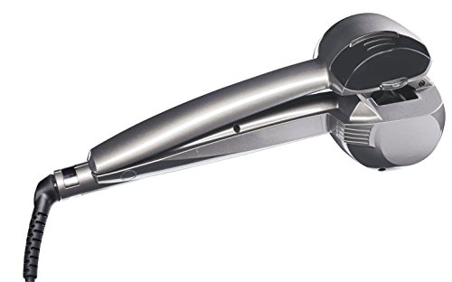 BaByliss Pro Miracurl SteamTech BAB2665SE Rizador de pelo con vapor, automático, de cerámica, Color Plata