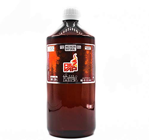 Base liquido de cigarrillo electronico OIL4VAP 1L SIN NICOTINA 20% propilenglicol 80% glicerina