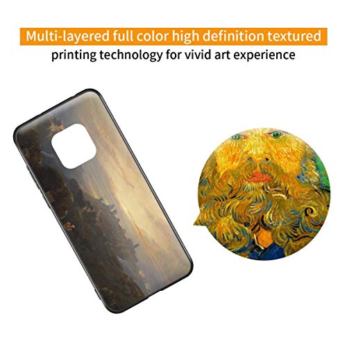 Berkin Arts David Roberts para el Caso del Huawei Mate 20 Pro/Estuche para teléfono móvil de Bellas Artes/Impresión Giclee UV en la Cubierta del(Ilstle di Alcalá De Guadaíra)