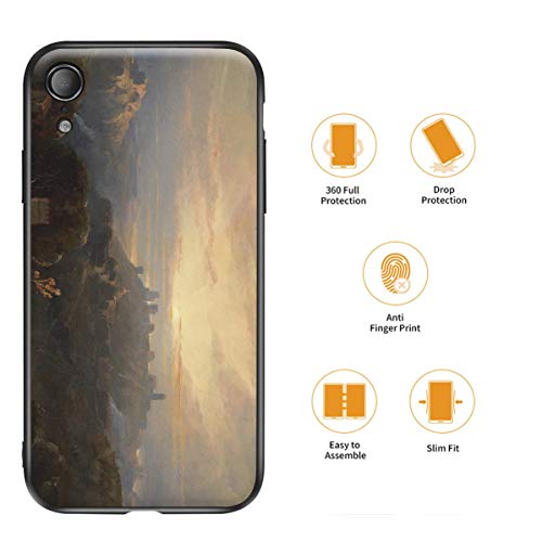 Berkin Arts David Roberts para el Caso del iPhone XR/Estuche para teléfono móvil de Bellas Artes/Impresión Giclee UV en la Cubierta del teléfono móvil(Ilstle di Alcalá De Guadaíra)