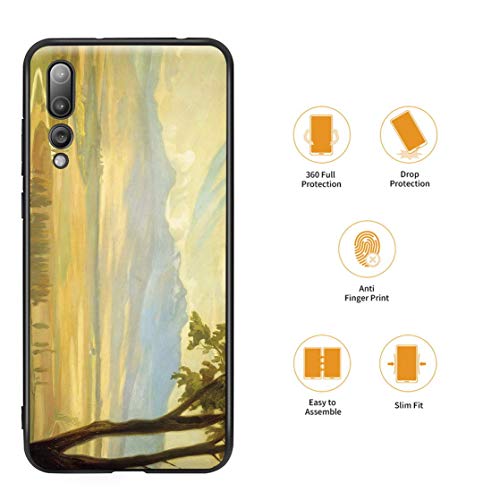 Berkin Arts Diego Rivera para el Caso del Huawei P20 Pro/Estuche para teléfono móvil de Bellas Artes/Impresión Giclee UV en la Cubierta del teléfono móvil(Mattina di Avila)