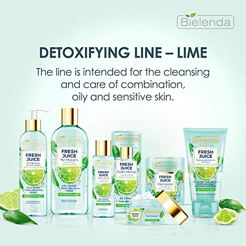 Bielenda Fresh Juice desintoxicante Hydro Essence Lime ácido salicílico 110 ml