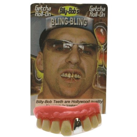 Billy Bob Teeth 10091 Dientes Falsos Bling-Bling