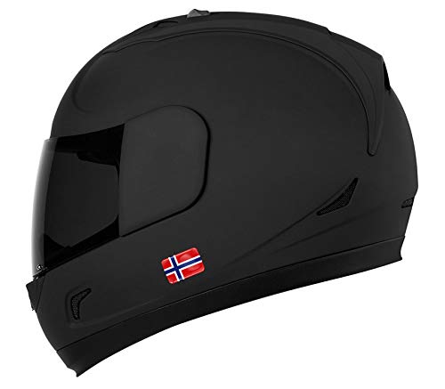 Biomar Labs® 2 pcs 3D Gel Pegatinas Bandera Nacional Noruega Norway Silicona Adhesivo Autos Coches Motos Ciclomotores Bicicletas Ordenador Portátil F 48