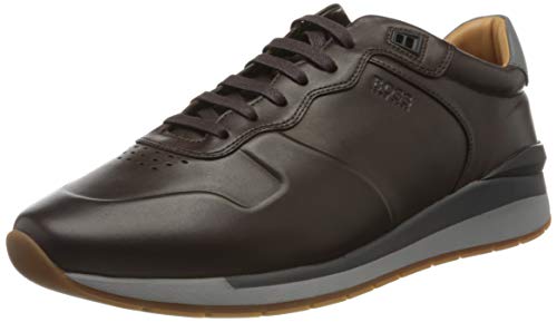 BOSS Element_Runn_burs2 10214643 01, Zapatillas para Hombre, Marrón (Dark Brown 209), 39 EU