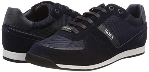 BOSS Maze_lowp_MX, Zapatillas para Hombre, Azul Dark Blue 401, 42 EU