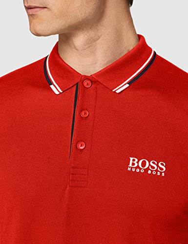 BOSS Paddy Pro Polo, Rojo (Medium Red 619), Small para Hombre