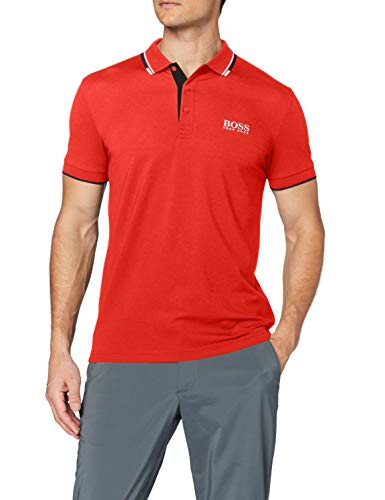 BOSS Paddy Pro Polo, Rojo (Medium Red 619), Small para Hombre