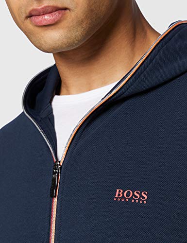 BOSS Saggy 1 Sudadera, Azul (Navy 410), Medium para Hombre