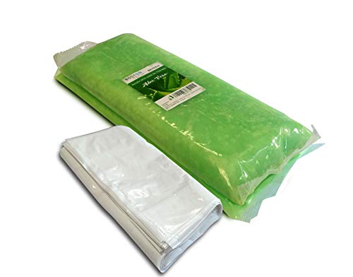 Boston Tech - Cera de parafina para uso en todo tipo de Baños de Parafina, Tratamiento para manos y pies, uso terapeutico, dos bloques de 450 g + bolsas protectoras. (Aloe Vera)