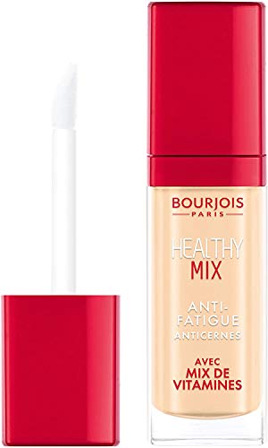 Bourjois Healthy Mix Base + Polvos bronceadores + corrector: Base de maquillaje tono 53, Polvos de maquillaje tono 04 y Corrector tono 051