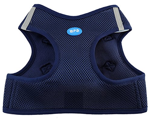 BPS® Arnés para Perros Mascotas Callar para Perros Mascotas 5 Tamaños para Elegir para Perro pequeño Mediano y Grande (Azul Oscuro, XL) BPS-3861AO