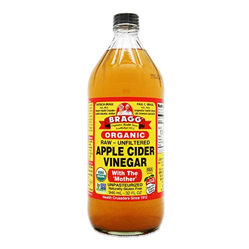 Bragg – orgánico Apple sidra vinagre Gallon, Basic, 32 onzas líquidas