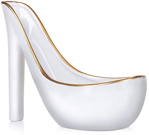 BRUBAKER Set de Lujo Vainilla para Baño y Ducha - 6 piezas - Set de Regalo Belleza en Stiletto blanco