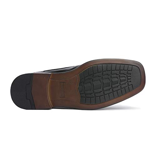 Bruno Marc Goldman-01 Zapatos de Cordones Vestir Negocios Clásicos para Hombre Negro 47 EU/13 US