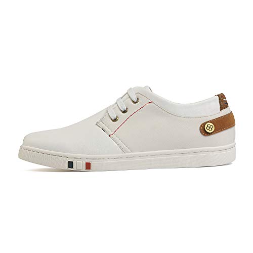 Bruno Marc NY-03 Zapatillas Casual para Hombre Blanco 41 EU/8 US