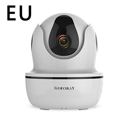 C26S Cámara IP inalámbrica para Interiores WiFi Visión Nocturna por Infrarrojos Grabación de Audio Red de vigilancia Monitor Interior - Blanco