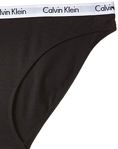 Calvin Klein Carousel-Bikini Sujetador, Negro (BLACK 001), Small para Mujer