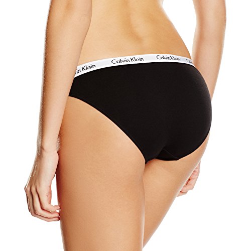 Calvin Klein Carousel-Bikini Sujetador, Negro (BLACK 001), Small para Mujer