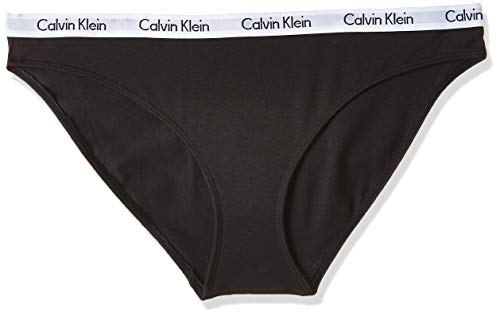 Calvin Klein Carousel-Bikini Sujetador, Negro (BLACK 001), Small para Mujer