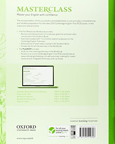 Cambridge English: First Masterclass: Cambridge English First Certificate Masterclass. Workbook with Key Exam Pack 2015 Edition