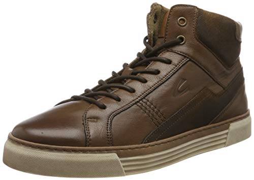 camel active Racket 24 Zapatillas altas Hombre, Marrón (Bison 1), 41 EU (7.5 UK)