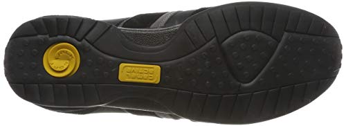 camel active Space 24, Zapatillas para Hombre, Negro (Black/Dk.Grey 38), 40.5 EU