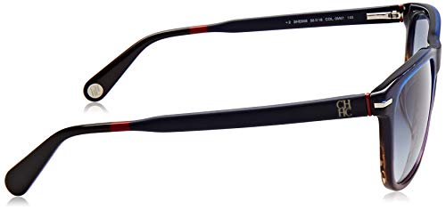 Carolina Herrera SHE658550M61 Gafas de sol, Azul, 55 para Hombre