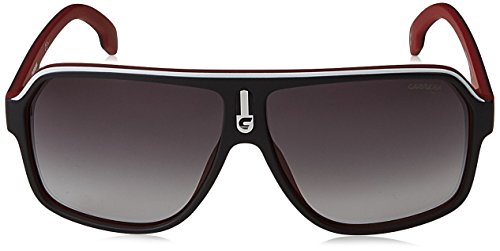 Carrera 1001/S 9O BLX Gafas de sol, Rojo (MTBKRTCRYRED/DARK GREY SF), 62 Unisex-Adulto