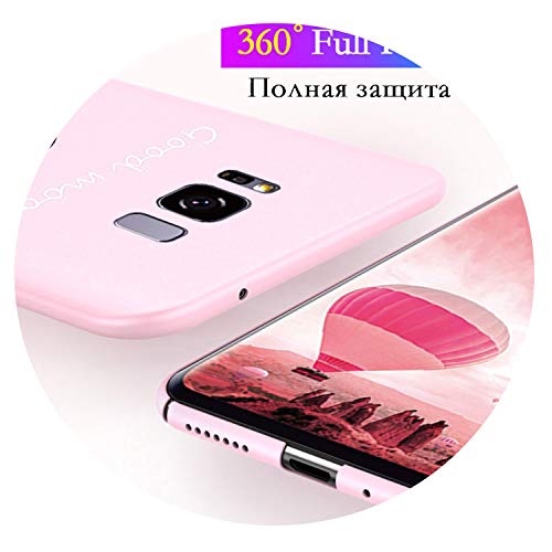 Caso Lindo S10 Plus Galaxia A3 A5 Caso Coque Cubierta 2017 J3 J5 J7 para Samsung Galaxy S8 S9 S10 Plus A6 A8 2018,3-Pluma Rosada,para Samsung S10E