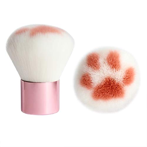 Cat Claw Paw Makeup Brush, Essentials Make Up Brush Foundation Kabuki Flat Top para pulir, puntear, Corrector