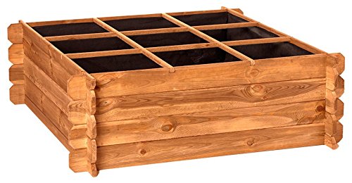 Catral 31090013 - Huerto urbano Seed Planter 120, 40 x 120 x 120 cm, madera de pino