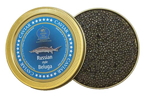 Caviar Beluga estilo ruso 250g (huevas de esturión)