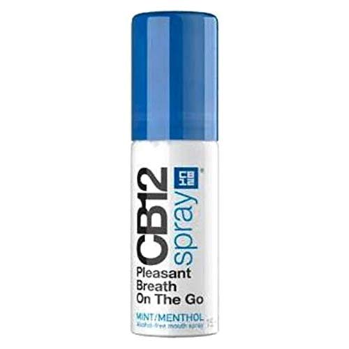 CB12 - Espray bucal de menta sin alcohol, 15 ml