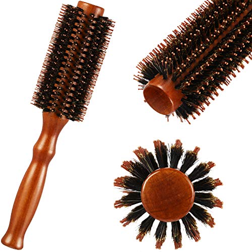 Cepillo de cerdas de jabalí, 100% pura, cepillo de cerdas de jabalí para  mujeres, hombres y niños, fino, largo, rizado o cualquier tipo de cabello