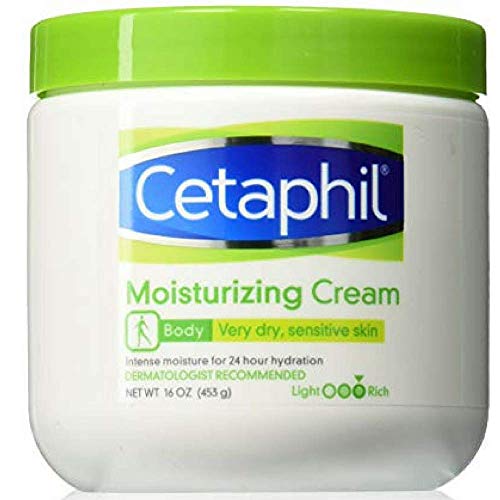 Cetaphil Moisturizing Cream for Dry, Sensitive Skin, Fragrance Free, Non-comedogenic (20 Oz)