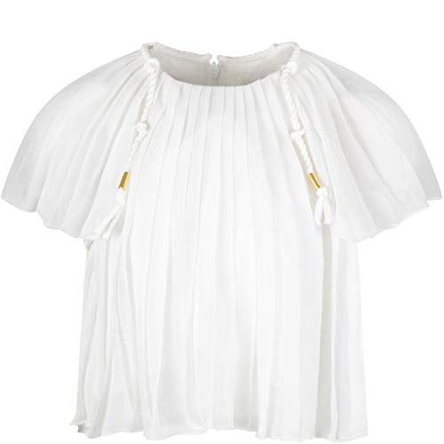 Chloé Kids C15b06/117 - Camisón infantil blanco 8 años