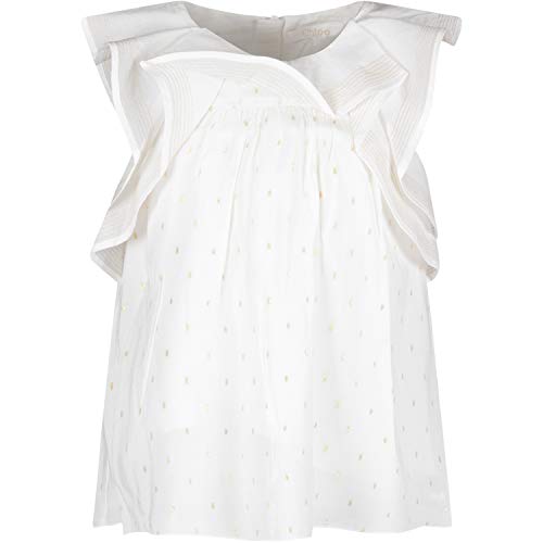 Chloé Kids C15b11/593 - Camisón infantil blanco 4 Años