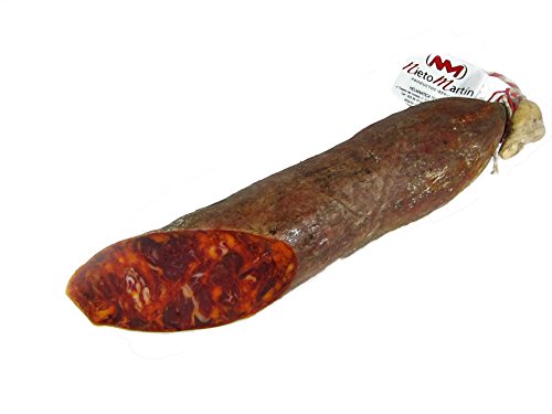 CHORIZO CULAR IBÉRICO DE BELLOTA CERTIFICADO ELABORACIÓN TRADICIONAL Y CURACIÓN EN BODEGA NATURAL. PIEZA DE 750-800 gr ENVASADA AL VACIO