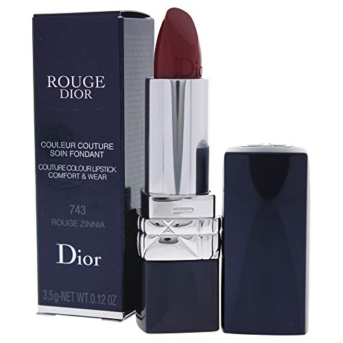 Christian Dior Rouge Dior Lipstick #743-Rouge Zinnia 3,5 Gr 1 Unidad 100 g