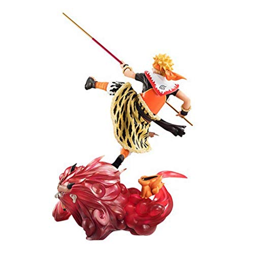 CJH Figura de acción de Naruto Uzumaki Naruto Rey Mono Ver Modelo Hecho a Mano Regalo Popular de Las Decoraciones de Juguetes de Naruto Manga Ordenadores muñeca Adornos