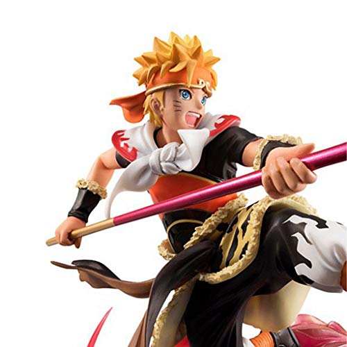 CJH Figura de acción de Naruto Uzumaki Naruto Rey Mono Ver Modelo Hecho a Mano Regalo Popular de Las Decoraciones de Juguetes de Naruto Manga Ordenadores muñeca Adornos