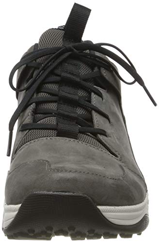 Clarks Tri Path Mid, Zapatillas Altas para Hombre, Gris Dark Grey Combi Dark Grey Combi, 41 EU