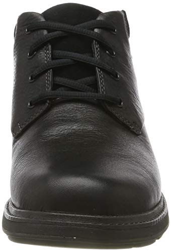 Clarks Un Tread UpGTX, Botas clásicas. para Hombre, Negro (Black Leather Black Leather), 43 EU