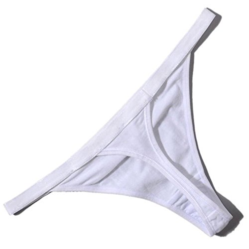 Closecret bargas Tangas para Mujer de algodón empaque 6pcs G-String de 6 Colores (L/XL(Cintura:77-86cm))