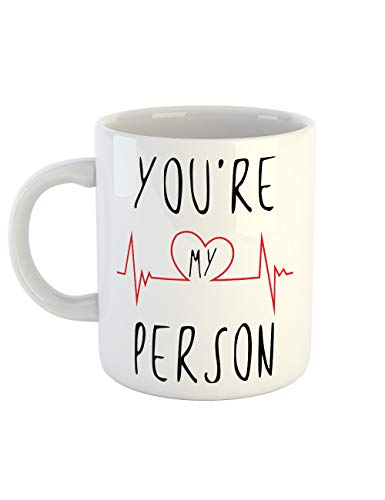 clothinx - Taza de café con texto"You Are My Persone"