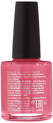 CND Vinylux Esmalte de Uñas, Tono Hot Pop Pink