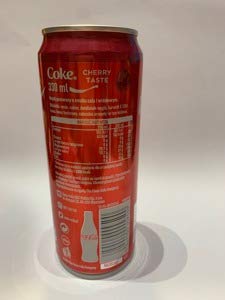 Coca Cola Cherry, (sabor cereza) 24 x 33cl SLIM Lata